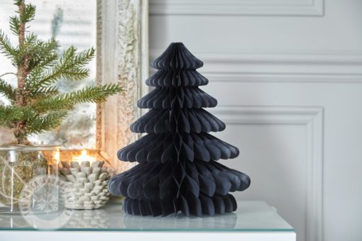 27 cm black paper tree